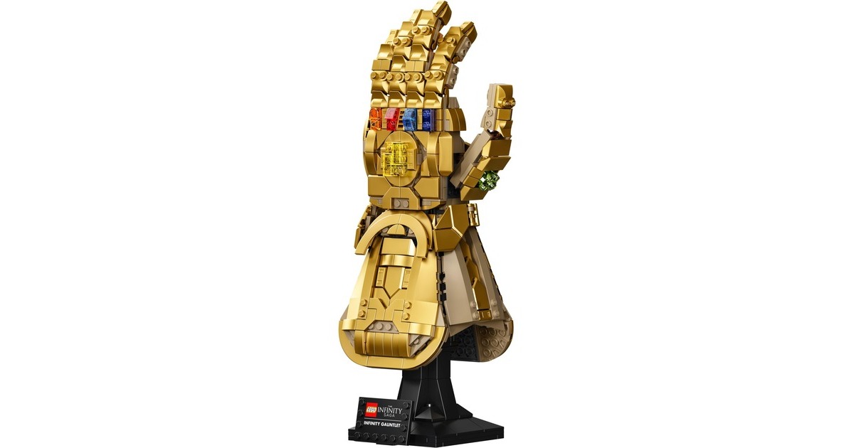 LEGO 76191 Marvel Super Heroes Infinity Handschuh, Konstruktionsspielzeug(gold)