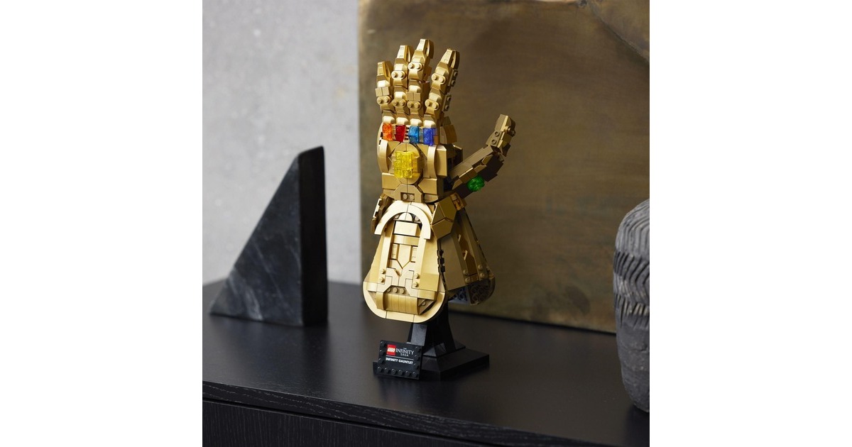 LEGO 76191 Marvel Super Heroes Infinity Handschuh, Konstruktionsspielzeug(gold)