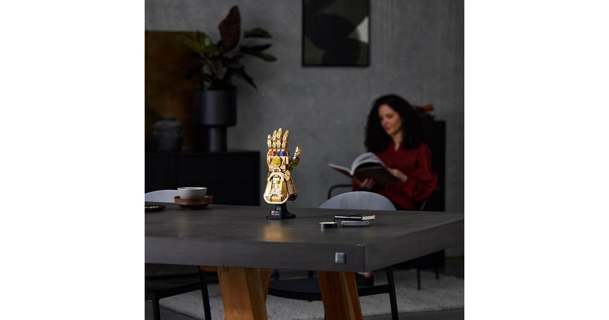 LEGO 76191 Marvel Super Heroes Infinity Handschuh, Konstruktionsspielzeug(gold)