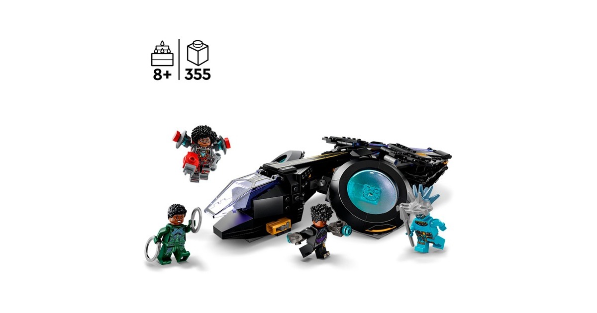 LEGO 76211 Marvel Super Heroes Shuris Sonnenvogel, Konstruktionsspielzeug