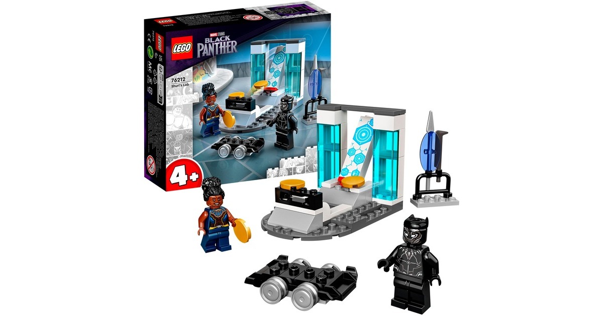 LEGO 76212 Marvel Super Heroes Shuris Labor, Konstruktionsspielzeug