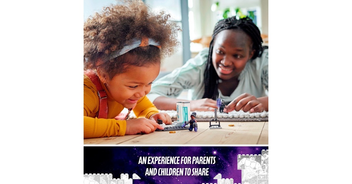 LEGO 76212 Marvel Super Heroes Shuris Labor, Konstruktionsspielzeug