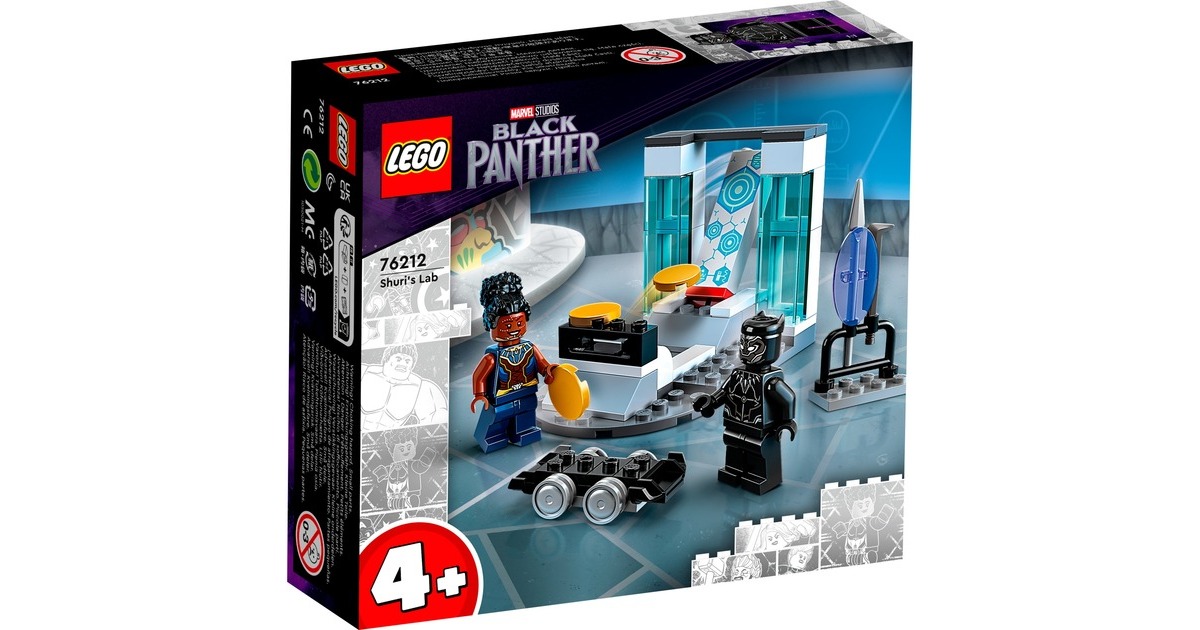 LEGO 76212 Marvel Super Heroes Shuris Labor, Konstruktionsspielzeug