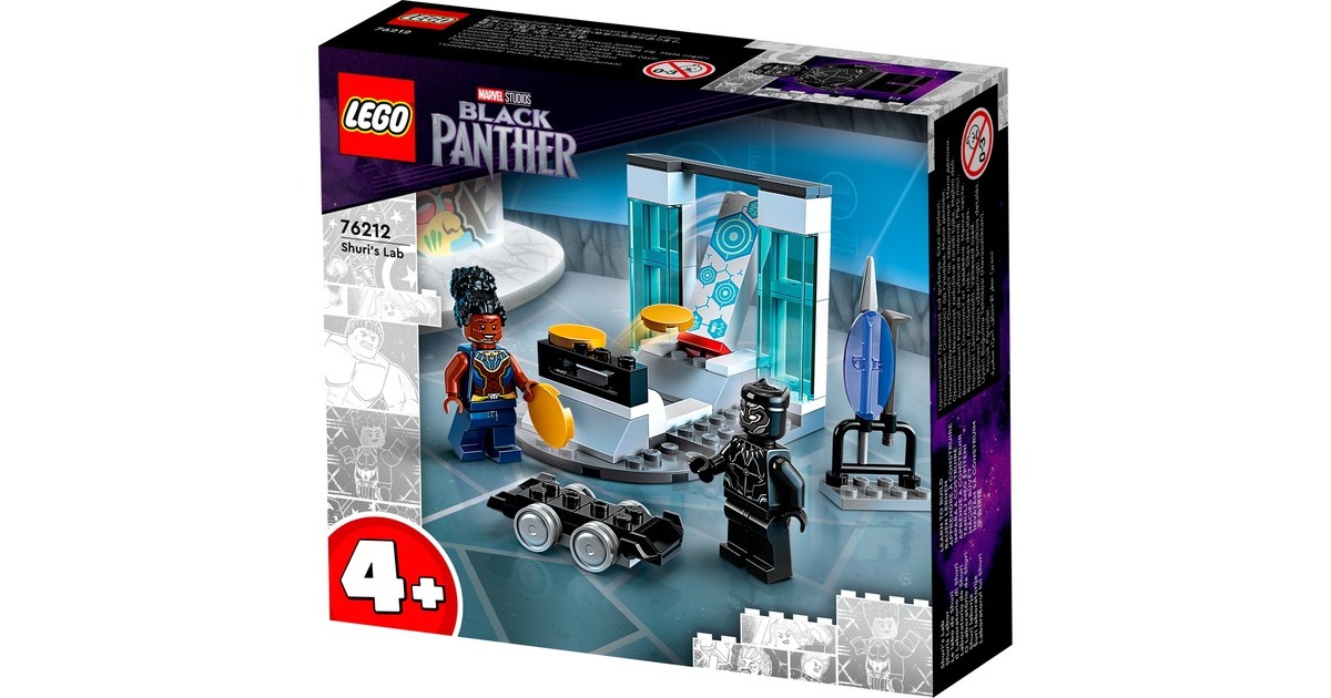 LEGO 76212 Marvel Super Heroes Shuris Labor, Konstruktionsspielzeug