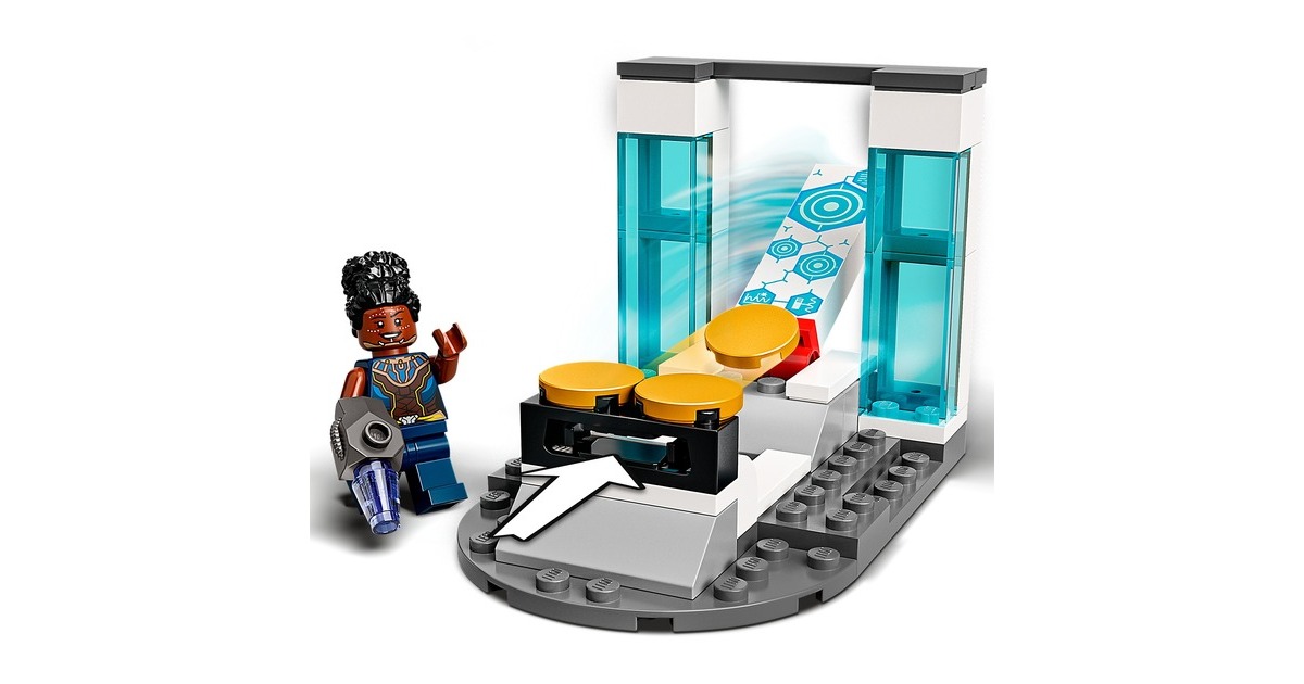 LEGO 76212 Marvel Super Heroes Shuris Labor, Konstruktionsspielzeug