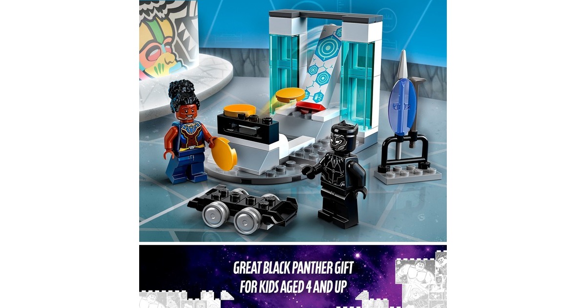 LEGO 76212 Marvel Super Heroes Shuris Labor, Konstruktionsspielzeug