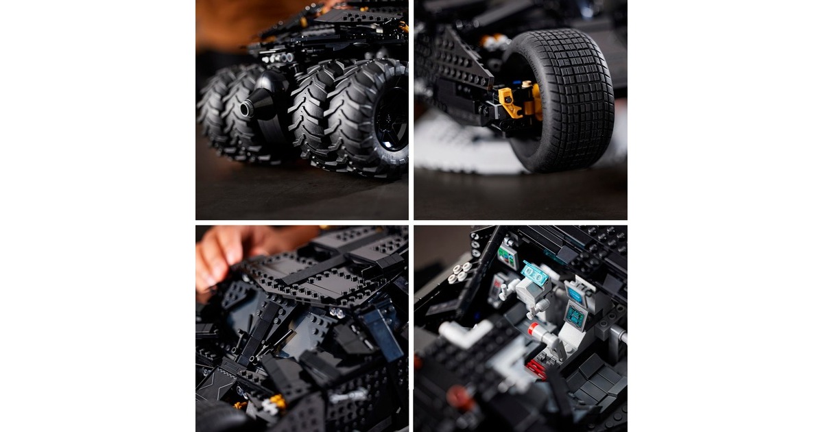 LEGO 76240 DC Super Heroes Batmobile Tumbler, Konstruktionsspielzeug