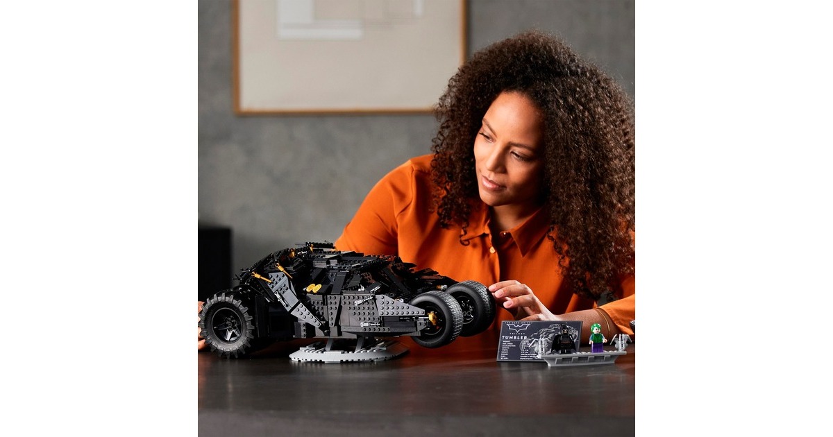 LEGO 76240 DC Super Heroes Batmobile Tumbler, Konstruktionsspielzeug