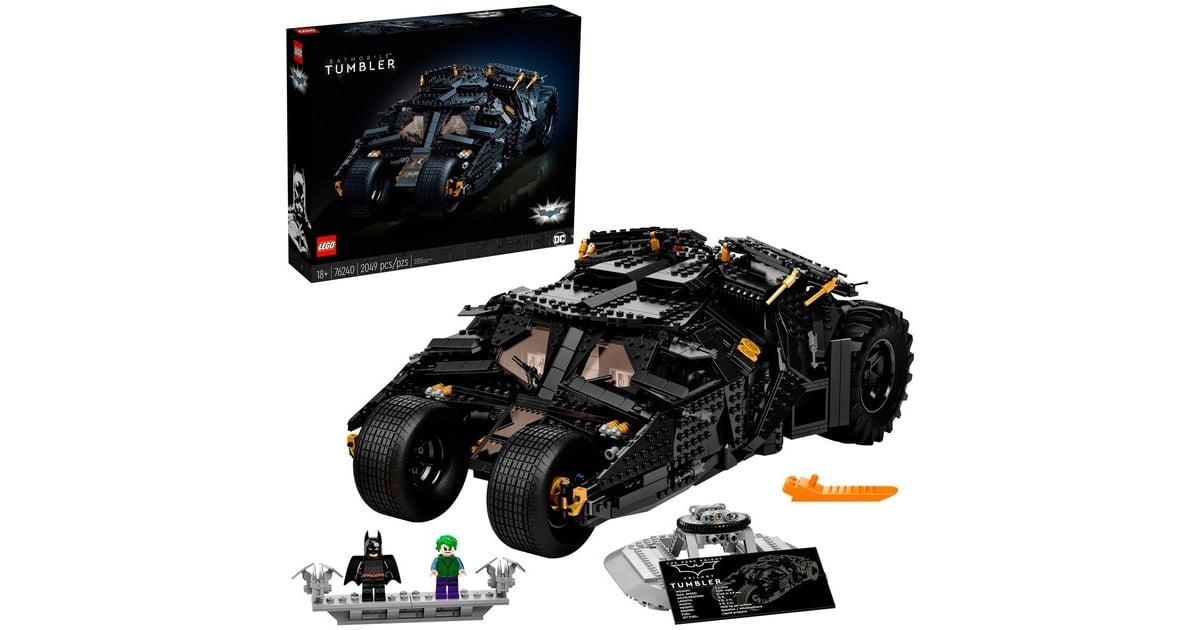 LEGO 76240 DC Super Heroes Batmobile Tumbler, Konstruktionsspielzeug(Outlet)