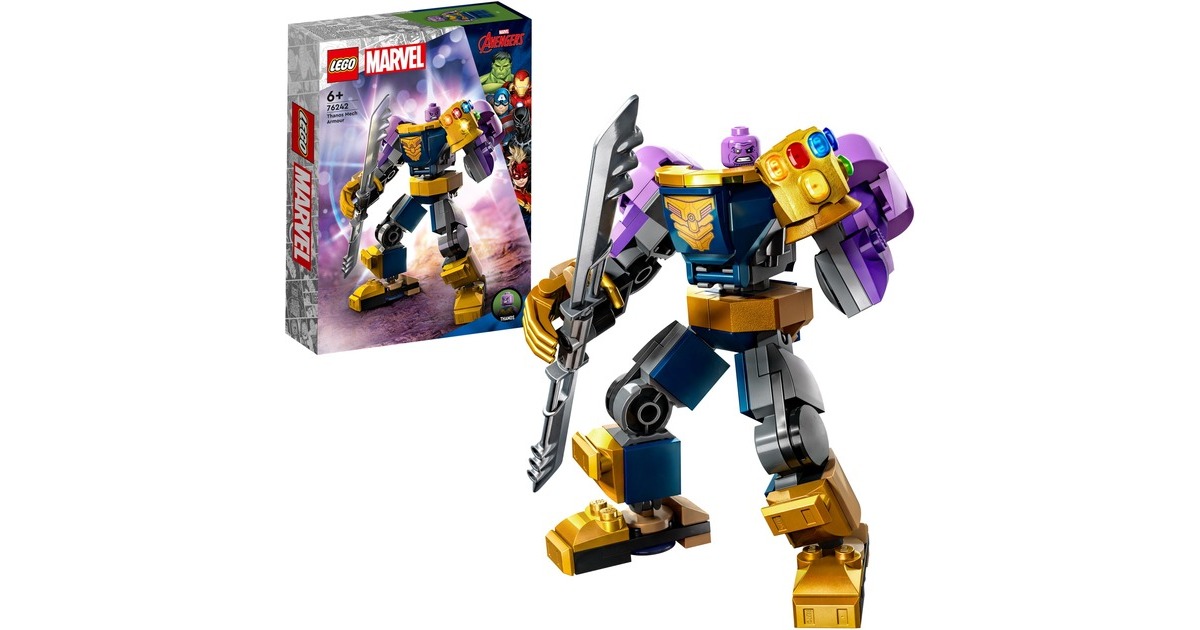LEGO 76242 Marvel Thanos Mech, Konstruktionsspielzeug