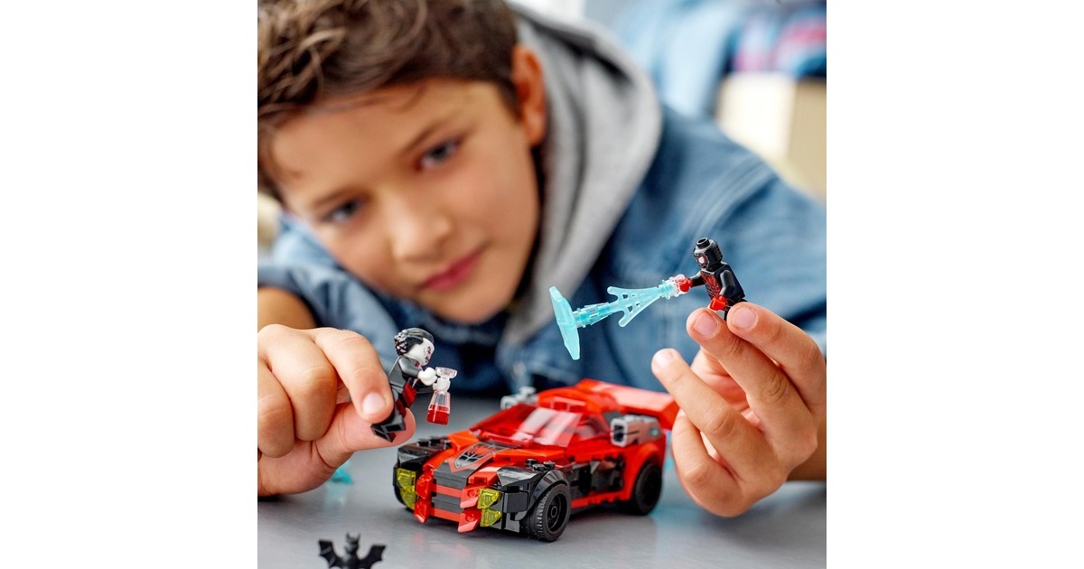 LEGO 76244 Marvel Miles Morales vs. Morbius, Konstruktionsspielzeug