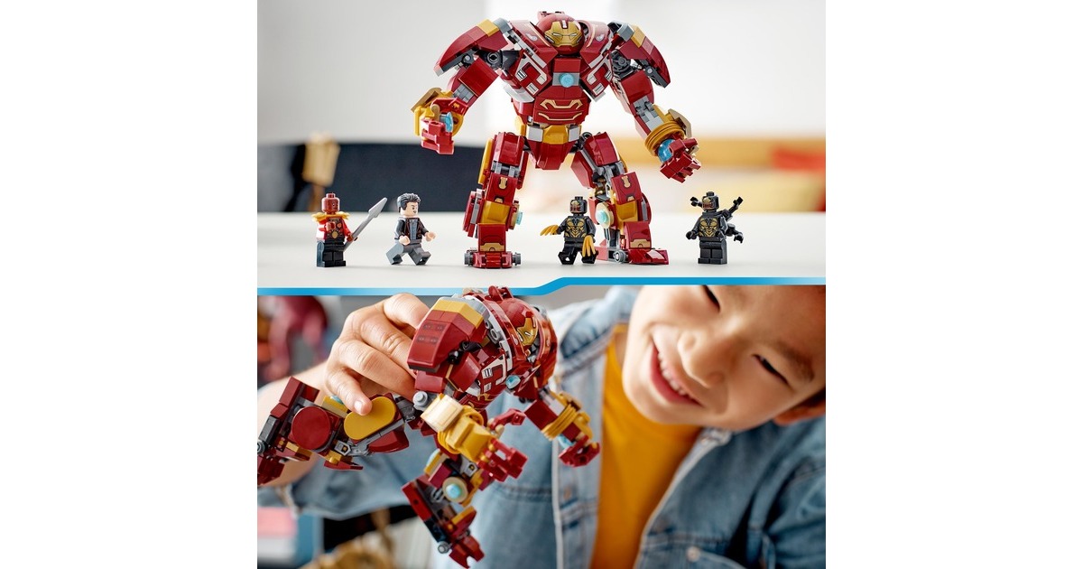 LEGO 76247 Marvel Hulkbuster: Der Kampf von Wakanda, Konstruktionsspielzeug