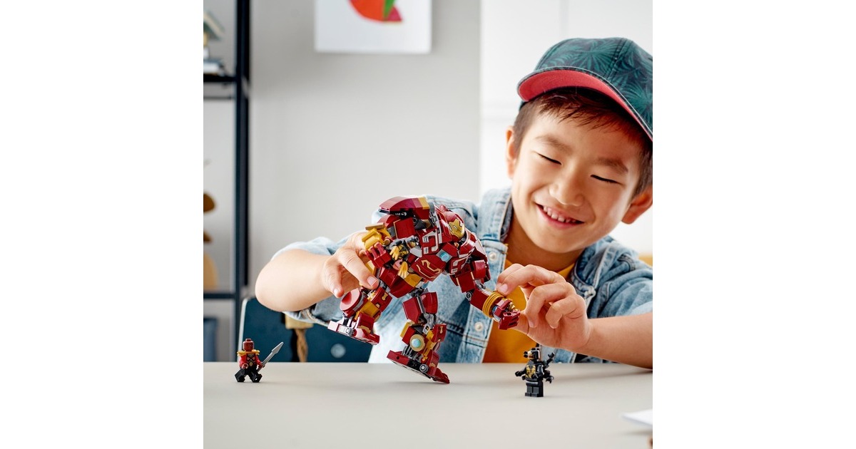 LEGO 76247 Marvel Hulkbuster: Der Kampf von Wakanda, Konstruktionsspielzeug