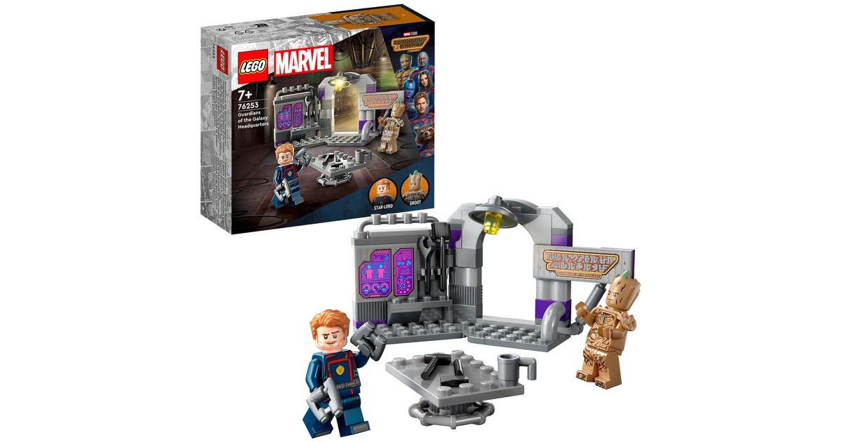 LEGO 76253 Marvel Hauptquartier der Guardians of the Galaxy, Konstruktionsspielzeug