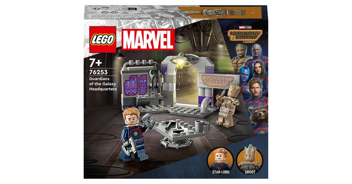 LEGO 76253 Marvel Hauptquartier der Guardians of the Galaxy, Konstruktionsspielzeug