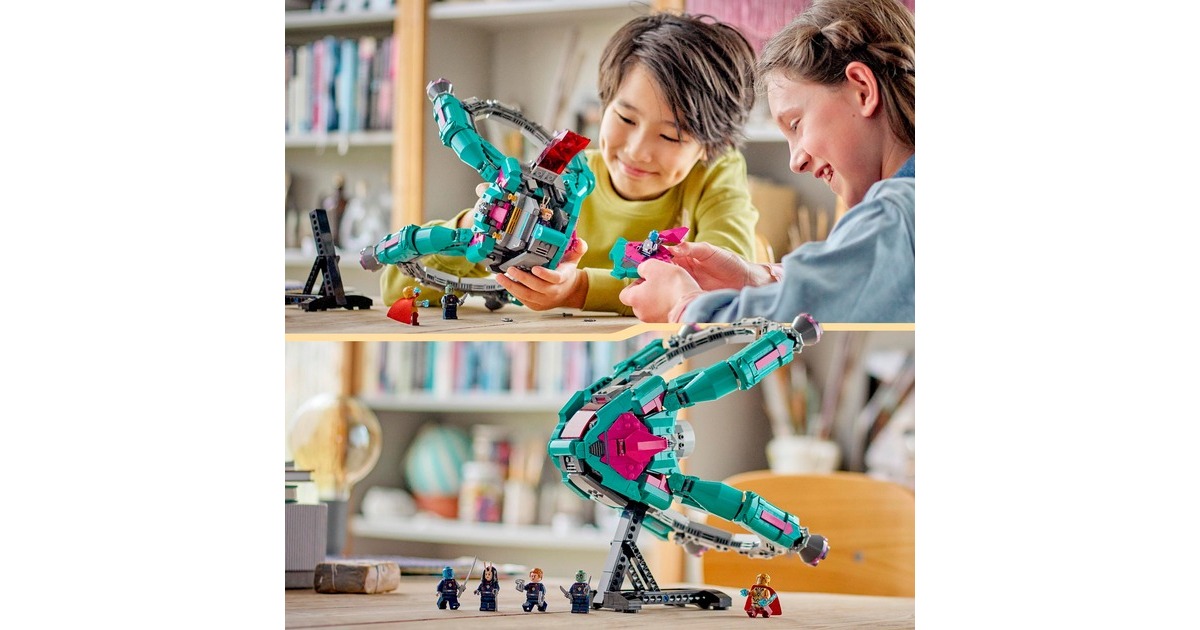 LEGO 76255 Marvel Das neue Schiff der Guardians, Konstruktionsspielzeug