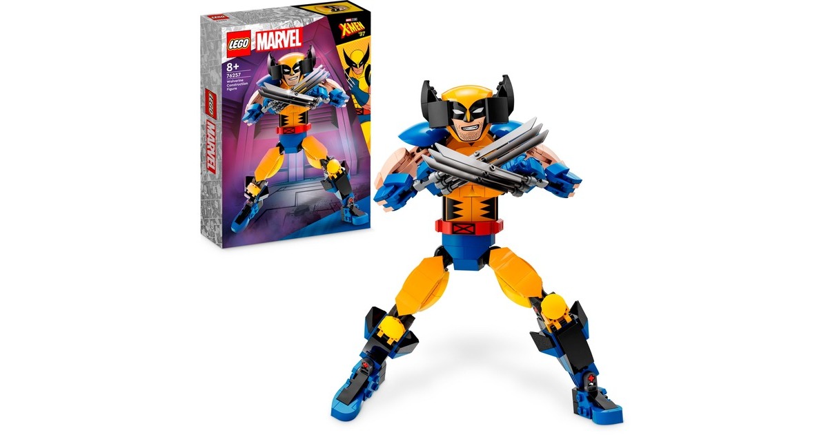 LEGO 76257 Marvel Super Heroes Wolverine Baufigur, Konstruktionsspielzeug