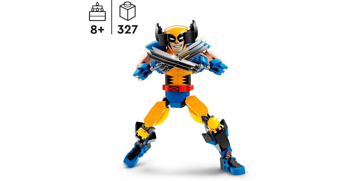 LEGO 76257 Marvel Super Heroes Wolverine Baufigur, Konstruktionsspielzeug