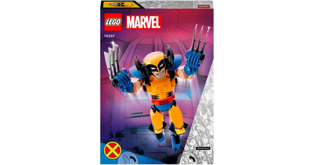 LEGO 76257 Marvel Super Heroes Wolverine Baufigur, Konstruktionsspielzeug