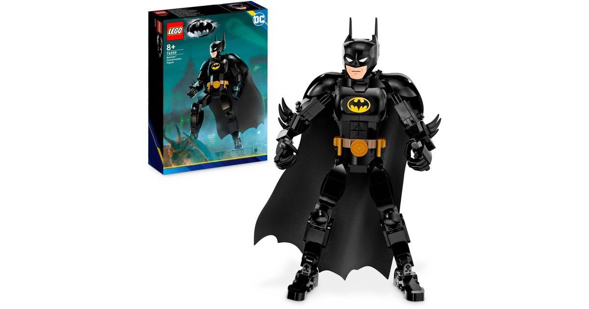 LEGO 76259 DC Super Heroes Batman Baufigur, Konstruktionsspielzeug