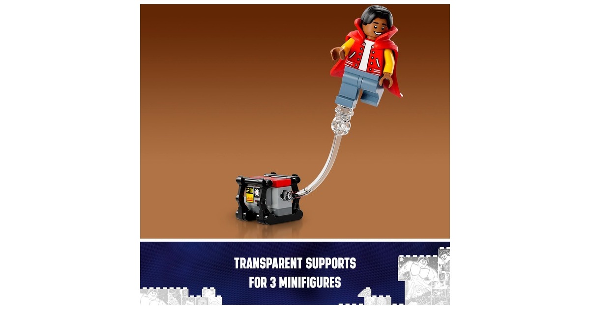 LEGO 76261 Marvel Super Heroes Spider-Mans großer Showdowns, Konstruktionsspielzeug