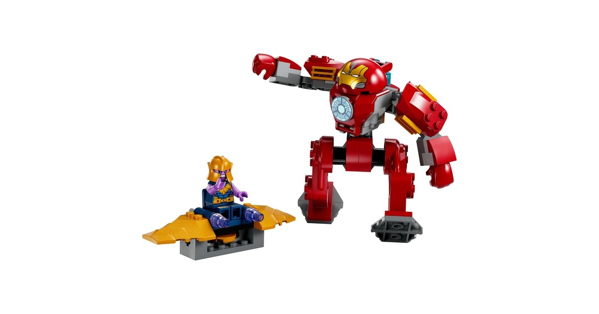 LEGO 76263 Marvel Super Heroes Iron Man Hulkbuster vs. Thanos, Konstruktionsspielzeug