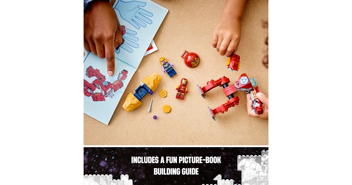 LEGO 76263 Marvel Super Heroes Iron Man Hulkbuster vs. Thanos, Konstruktionsspielzeug