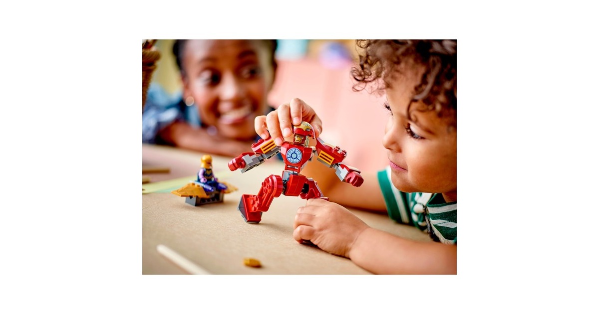 LEGO 76263 Marvel Super Heroes Iron Man Hulkbuster vs. Thanos, Konstruktionsspielzeug