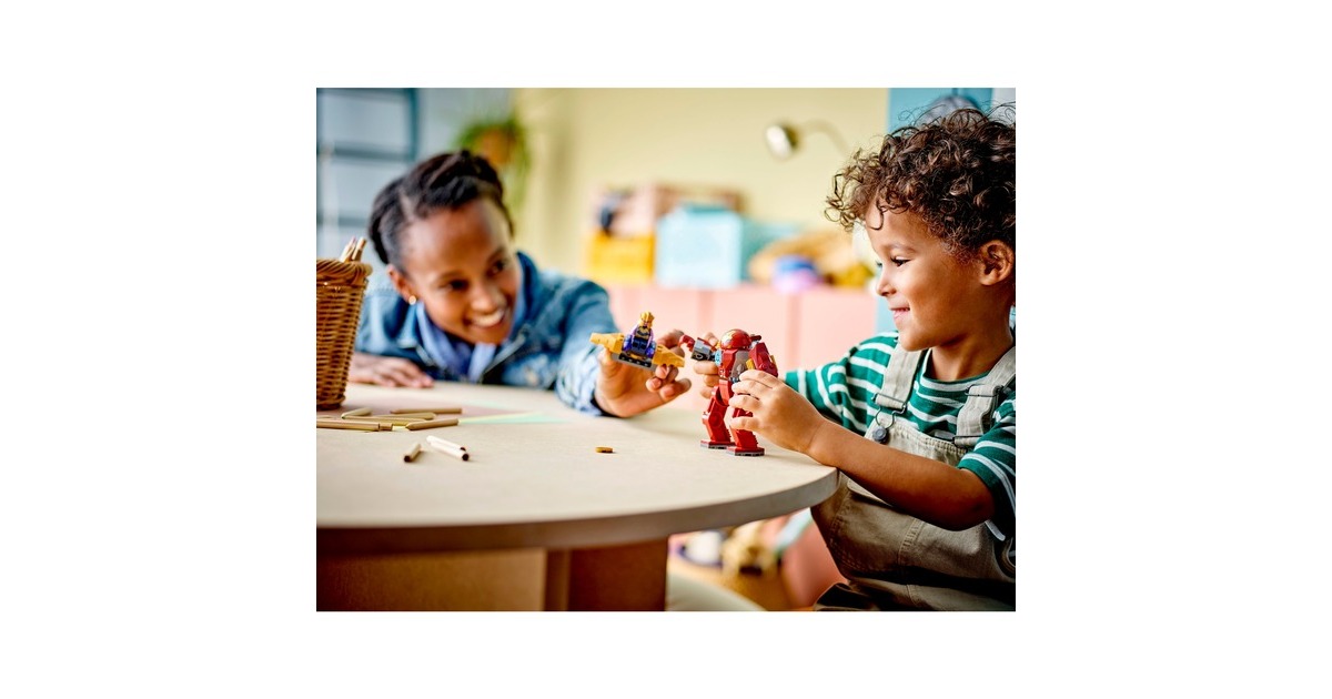 LEGO 76263 Marvel Super Heroes Iron Man Hulkbuster vs. Thanos, Konstruktionsspielzeug