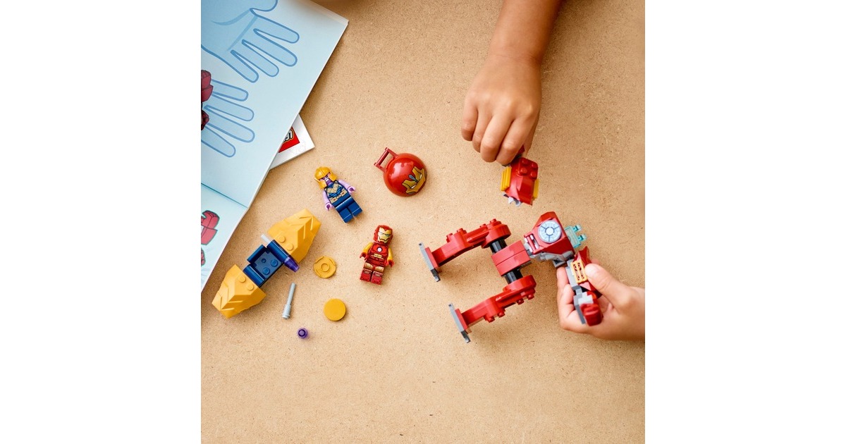 LEGO 76263 Marvel Super Heroes Iron Man Hulkbuster vs. Thanos, Konstruktionsspielzeug