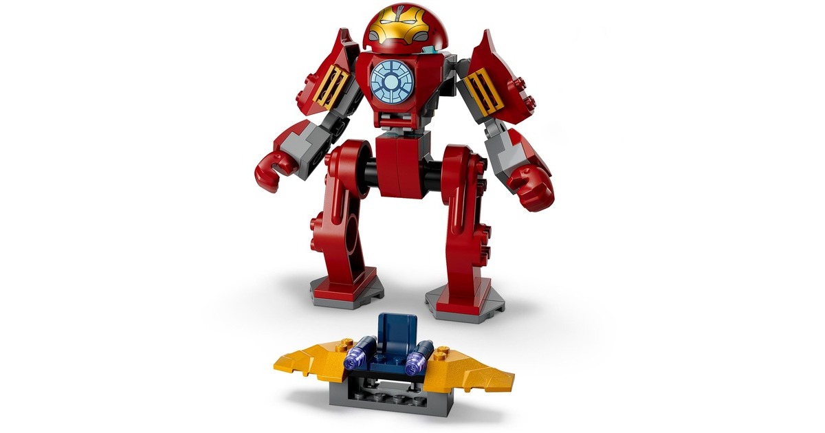 LEGO 76263 Marvel Super Heroes Iron Man Hulkbuster vs. Thanos, Konstruktionsspielzeug