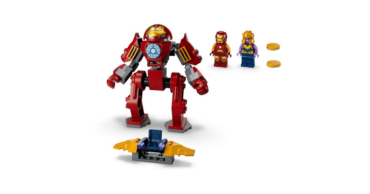 LEGO 76263 Marvel Super Heroes Iron Man Hulkbuster vs. Thanos, Konstruktionsspielzeug