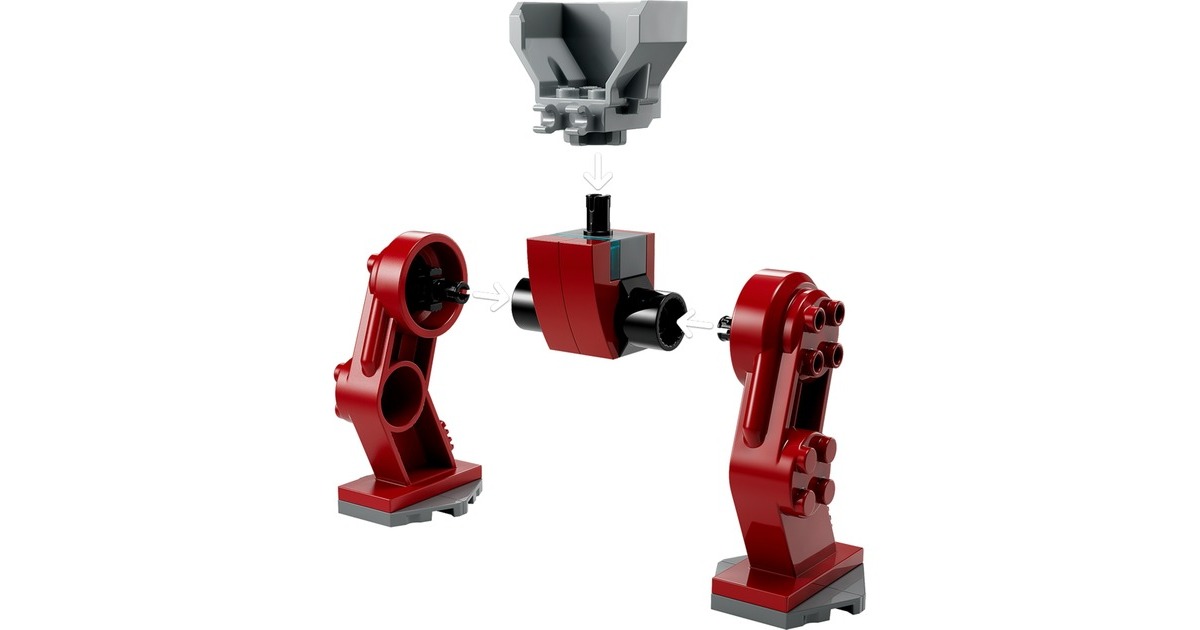 LEGO 76263 Marvel Super Heroes Iron Man Hulkbuster vs. Thanos, Konstruktionsspielzeug