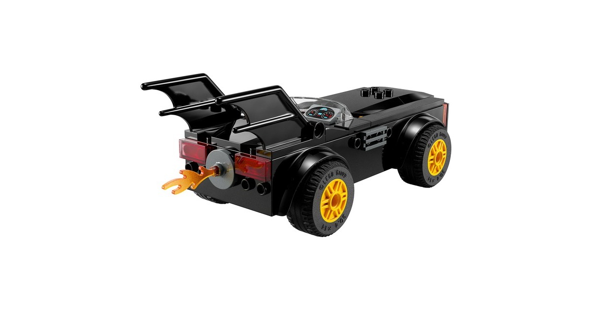 LEGO 76264 DC Super Heroes Verfolgungsjagd im Batmobile: Batman vs. Joker, Konstruktionsspielzeug