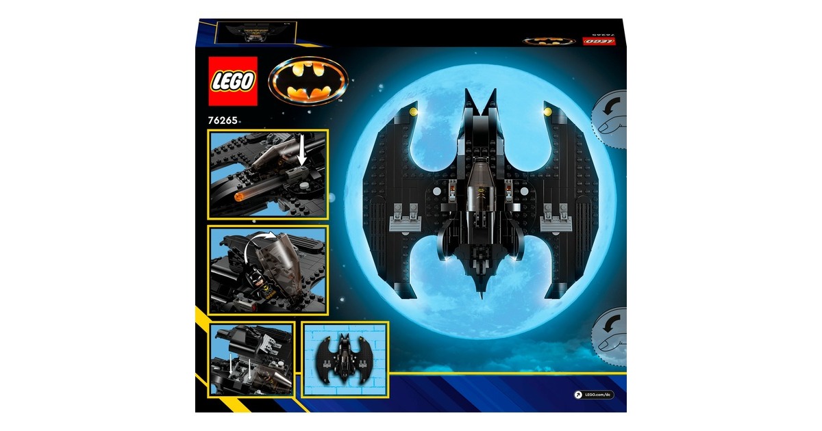 LEGO 76265 DC Super Heroes Batwing: Batman vs. Joker, Konstruktionsspielzeug
