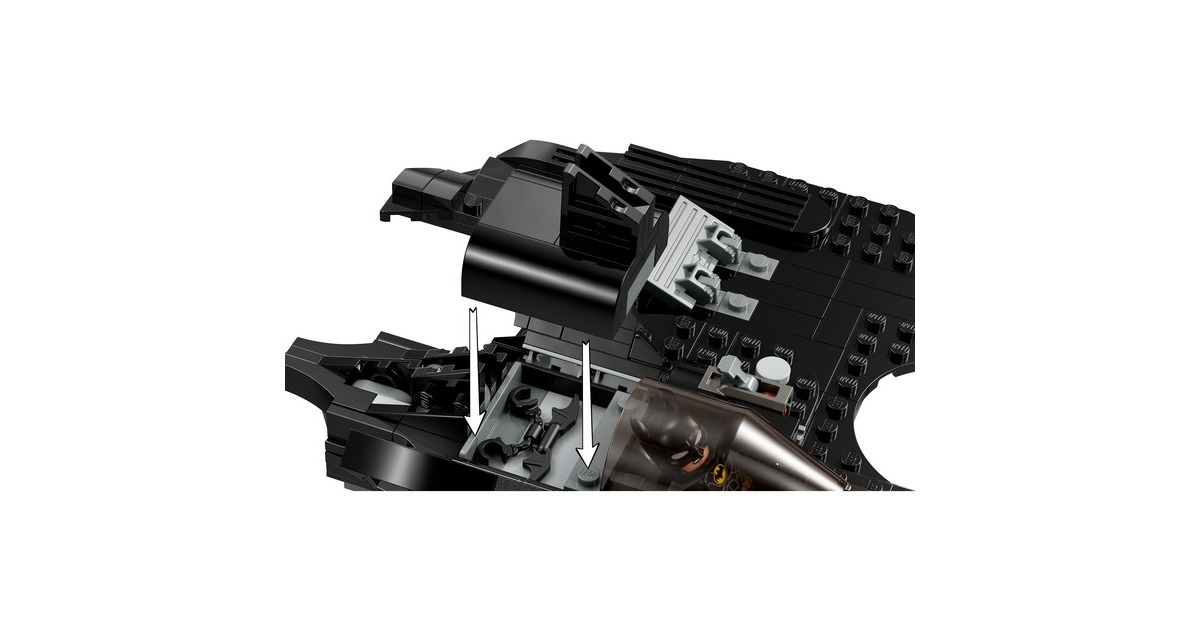 LEGO 76265 DC Super Heroes Batwing: Batman vs. Joker, Konstruktionsspielzeug