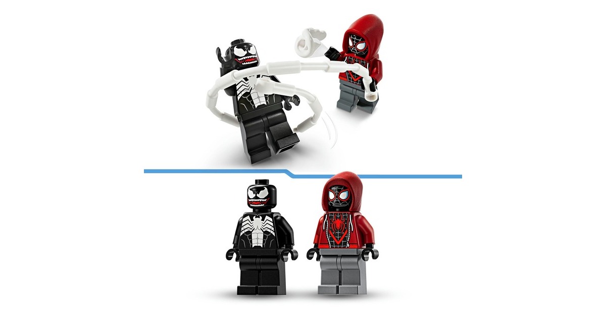 LEGO 76276 Marvel Super Heroes Venom Mech vs. Miles Morales, Konstruktionsspielzeug