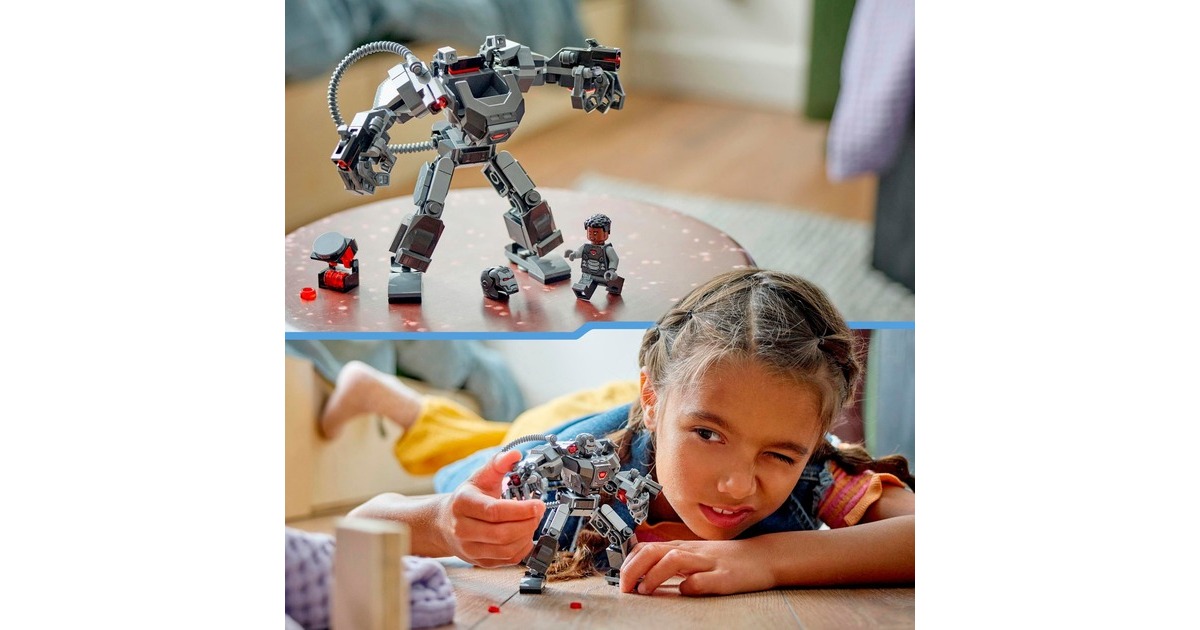 LEGO 76277 Marvel Super Heroes War Machine Mech, Konstruktionsspielzeug
