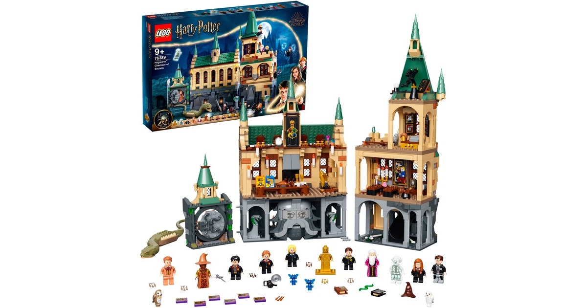 LEGO 76389 Harry Potter Hogwarts Kammer des Schreckens, Konstruktionsspielzeug(Set mit Voldemort als goldene Minifigur) LEGO 76389 Harry Potter Hogwarts Kammer des Schreckens, Konstruktionsspielzeug(Set mit Voldemort als goldene Minifigur)