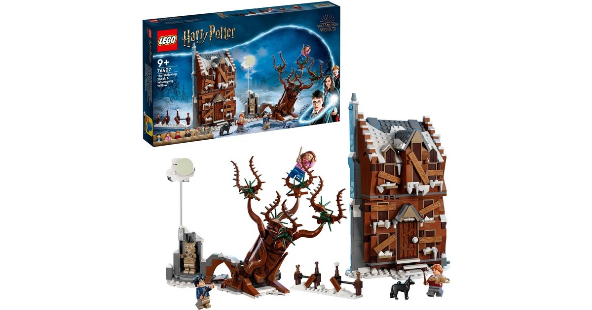 LEGO 76407 Harry Potter Heulende Hütte und Peitschende Weide, Konstruktionsspielzeug LEGO 76407 Harry Potter Heulende Hütte und Peitschende Weide, Konstruktionsspielzeug