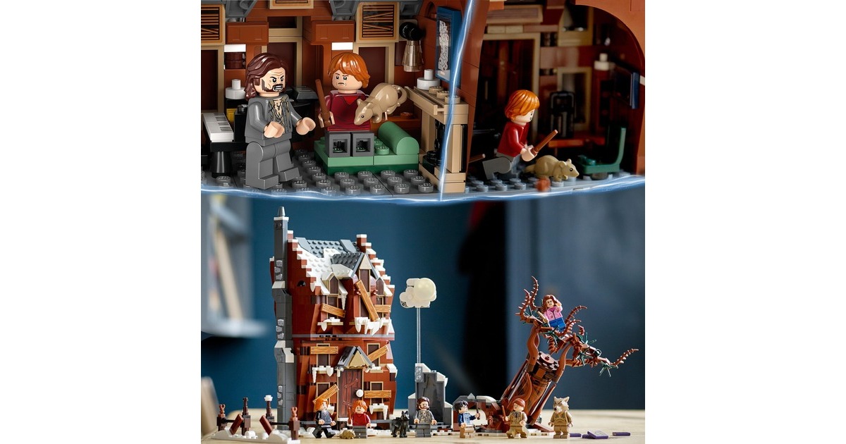 LEGO 76407 Harry Potter Heulende Hütte und Peitschende Weide, Konstruktionsspielzeug