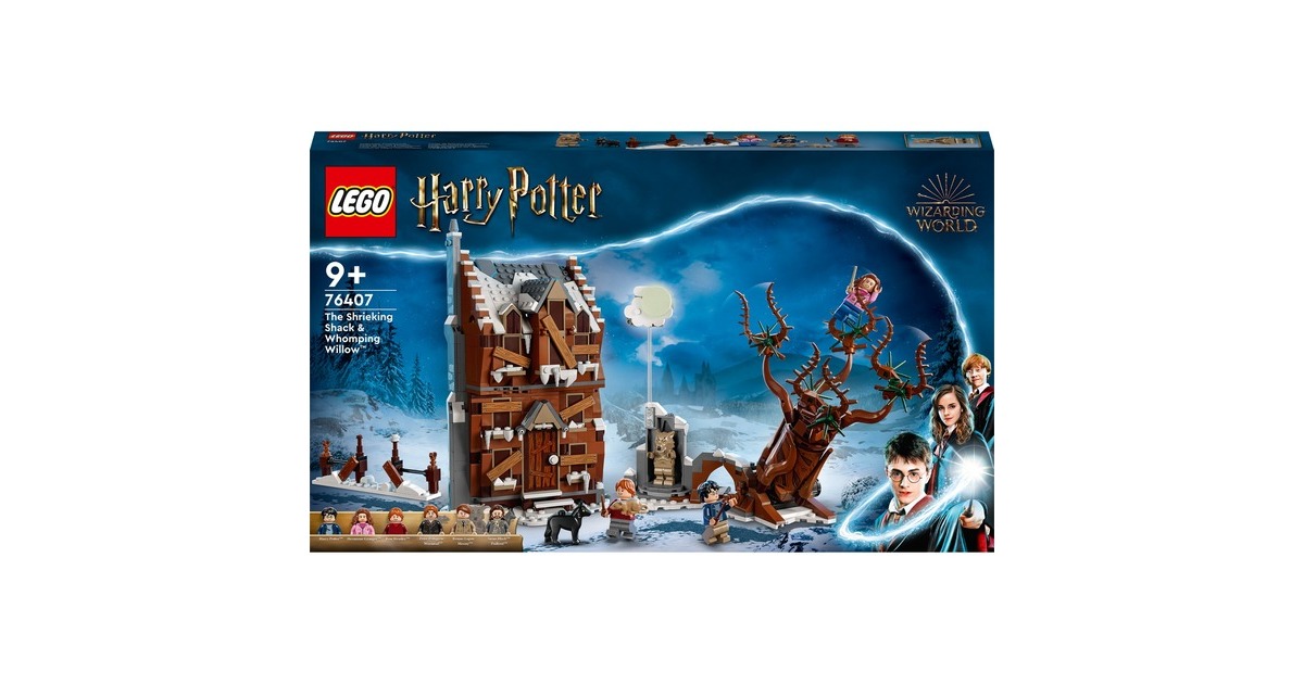 LEGO 76407 Harry Potter Heulende Hütte und Peitschende Weide, Konstruktionsspielzeug