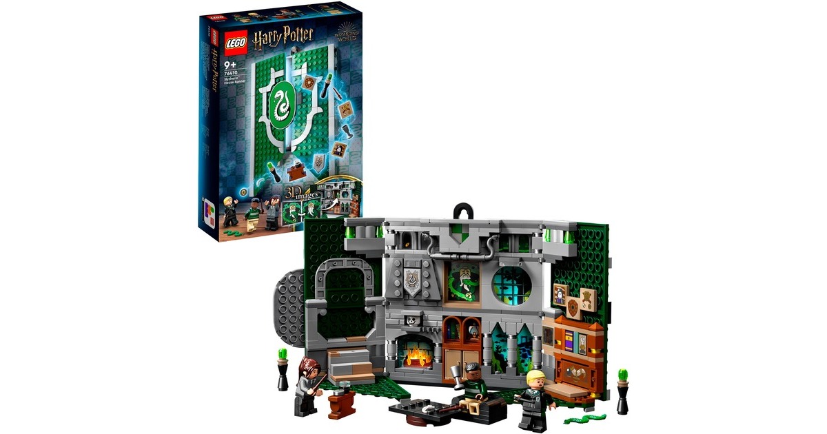 LEGO 76410 Harry Potter Hausbanner Slytherin, Konstruktionsspielzeug LEGO 76410 Harry Potter Hausbanner Slytherin, Konstruktionsspielzeug