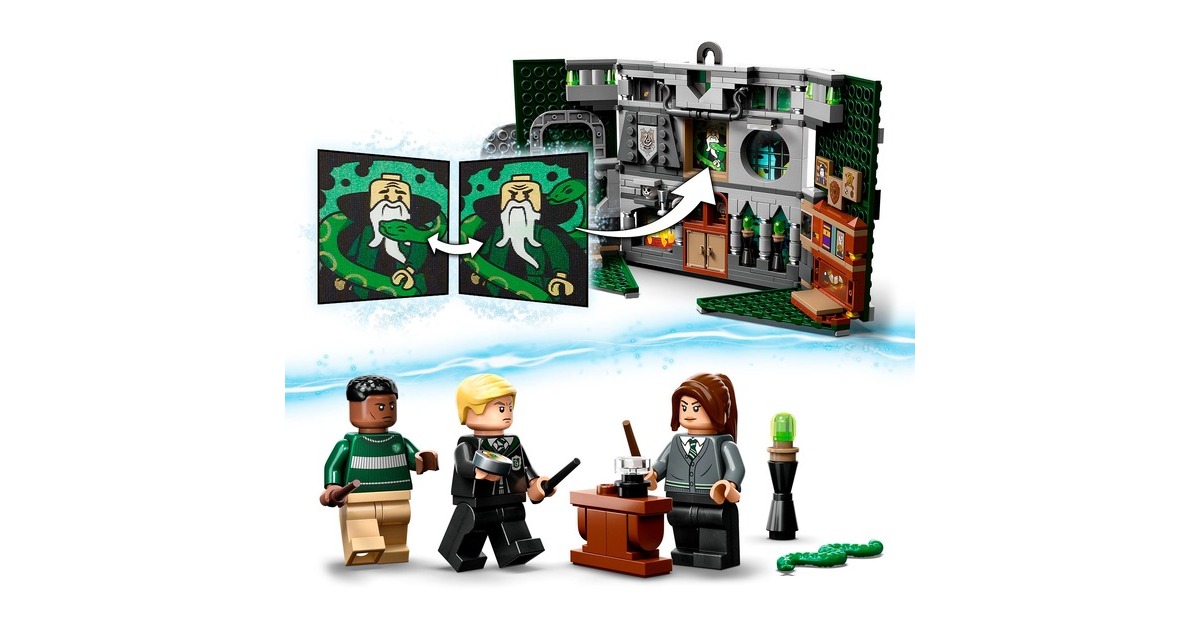 LEGO 76410 Harry Potter Hausbanner Slytherin, Konstruktionsspielzeug