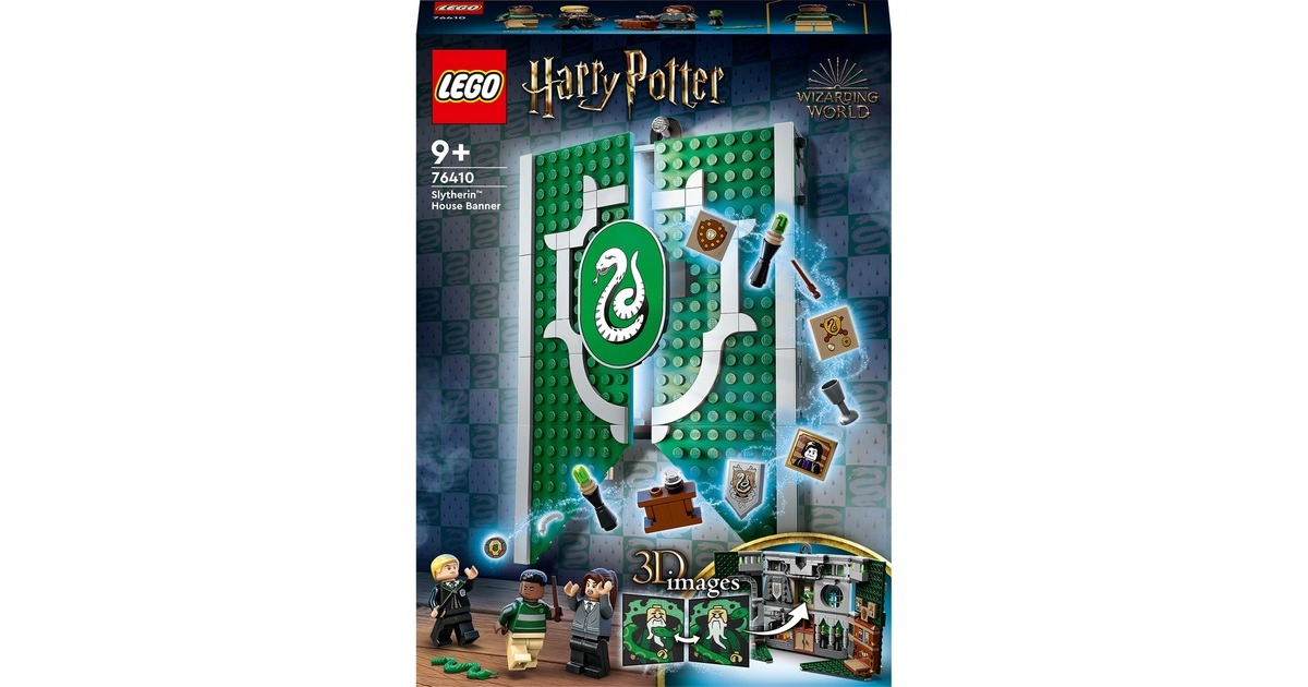 LEGO 76410 Harry Potter Hausbanner Slytherin, Konstruktionsspielzeug