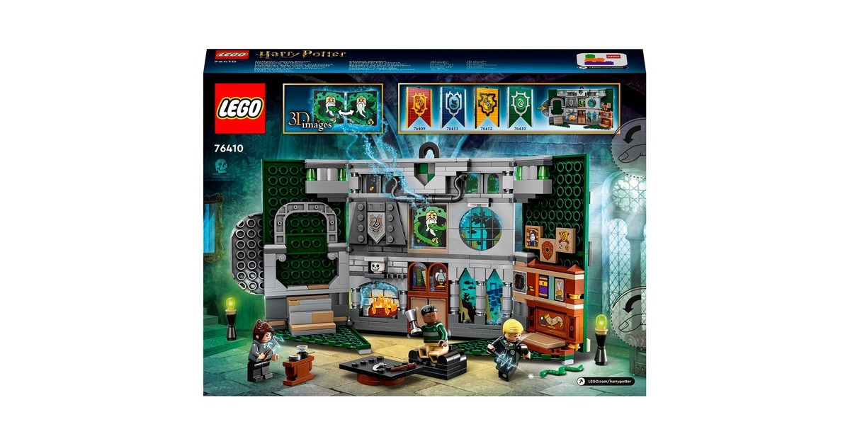 LEGO 76410 Harry Potter Hausbanner Slytherin, Konstruktionsspielzeug