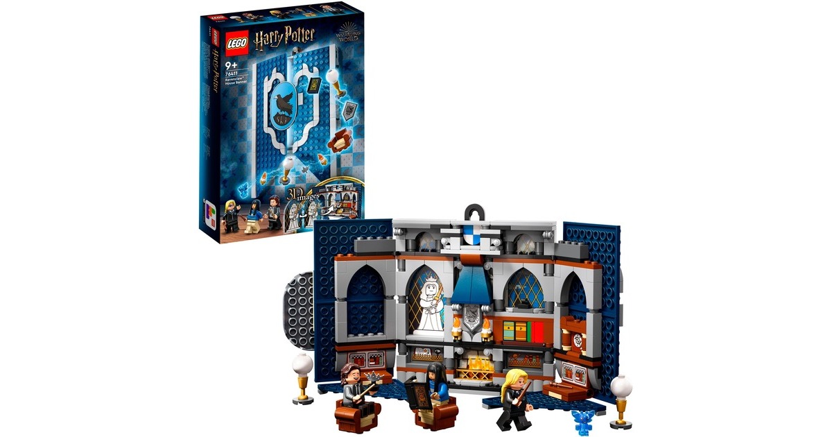 LEGO 76411 Harry Potter Hausbanner Ravenclaw, Konstruktionsspielzeug LEGO 76411 Harry Potter Hausbanner Ravenclaw, Konstruktionsspielzeug