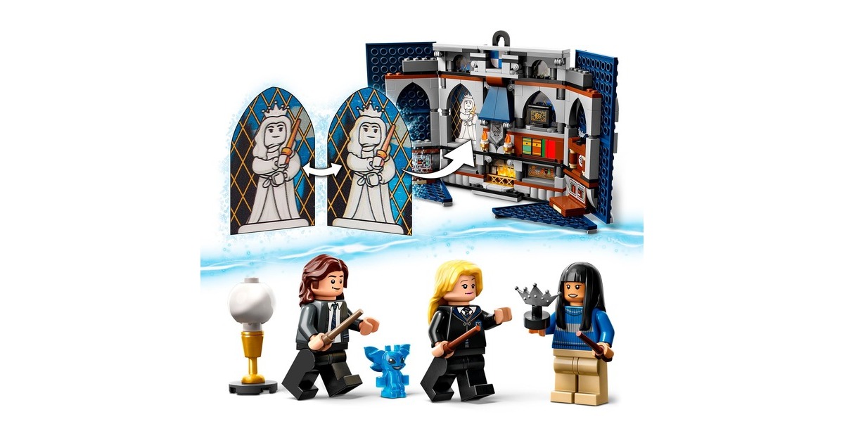 LEGO 76411 Harry Potter Hausbanner Ravenclaw, Konstruktionsspielzeug