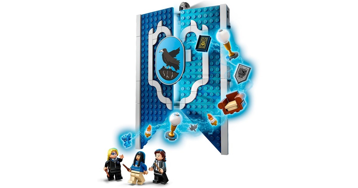 LEGO 76411 Harry Potter Hausbanner Ravenclaw, Konstruktionsspielzeug