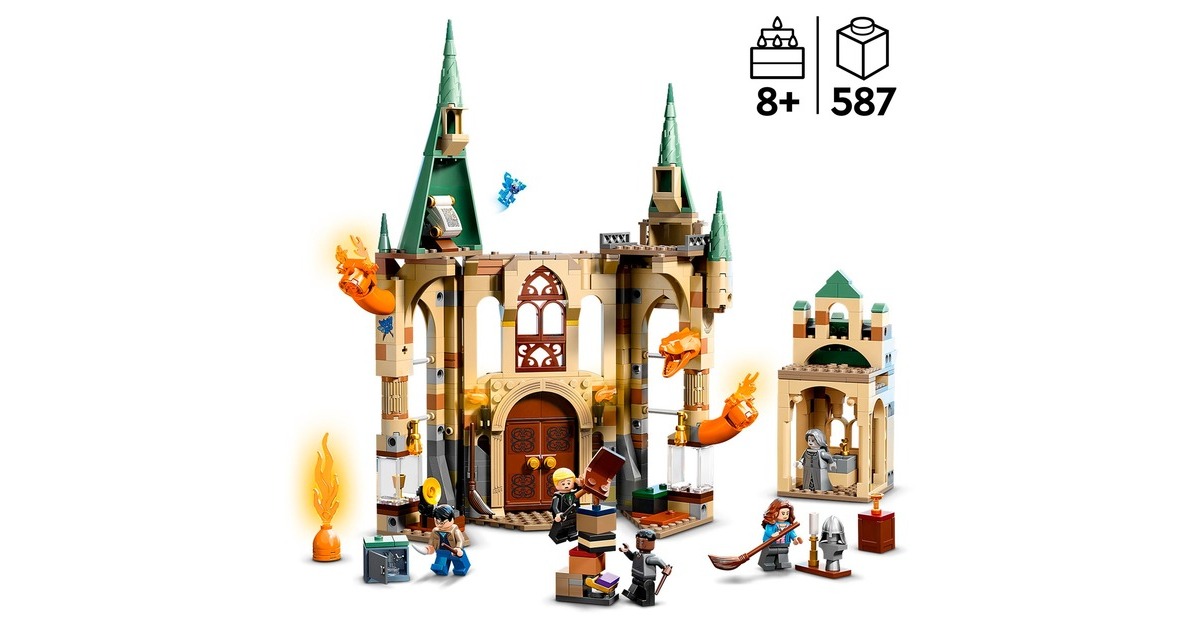 LEGO 76413 Harry Potter Hogwarts: Raum der Wünsche, Konstruktionsspielzeug